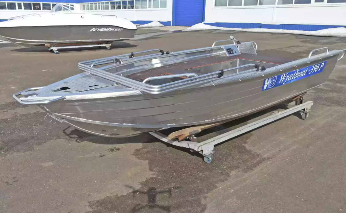 Алюминиевая лодка Wyatboat-390РМ в Ростове-на-Дону