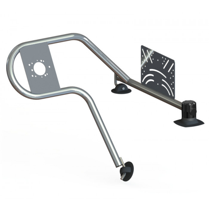 Стойка рулевая с креплением на баллон надувной лодки 32мм быстросъемная в Ростове-на-Дону