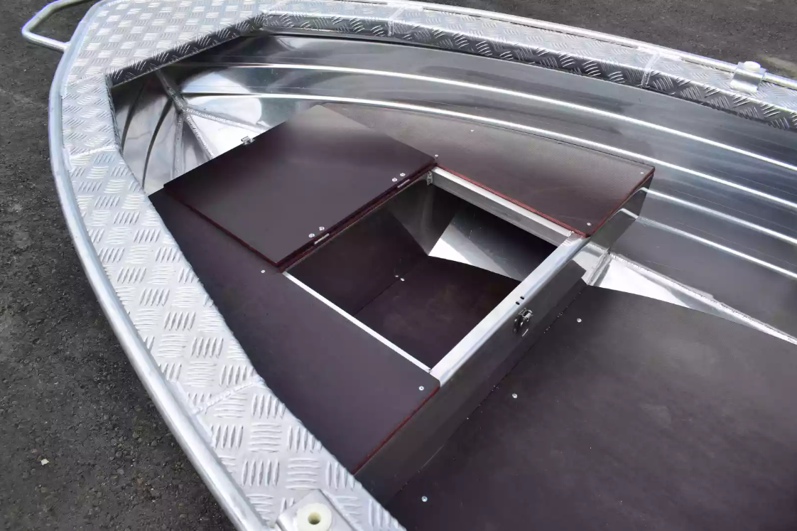 Алюминиевая лодка Wyatboat-390Р Увеличенный борт в Ростове-на-Дону