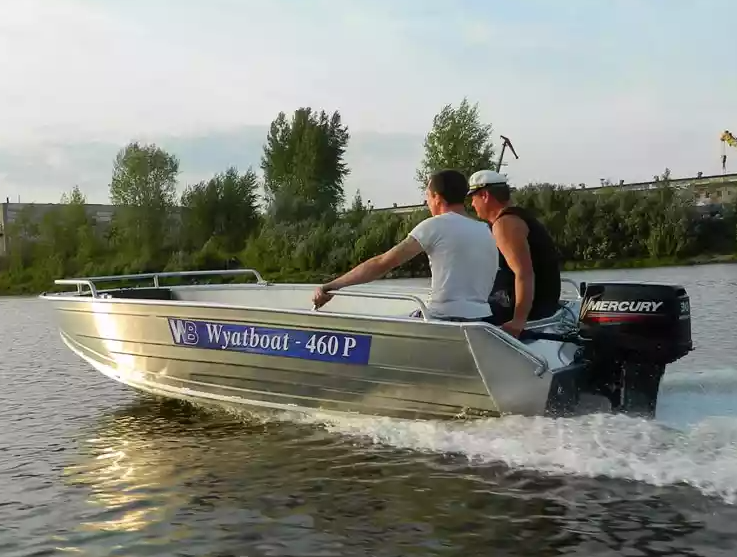 Алюминиевая лодка Wyatboat-460 P в Ростове-на-Дону