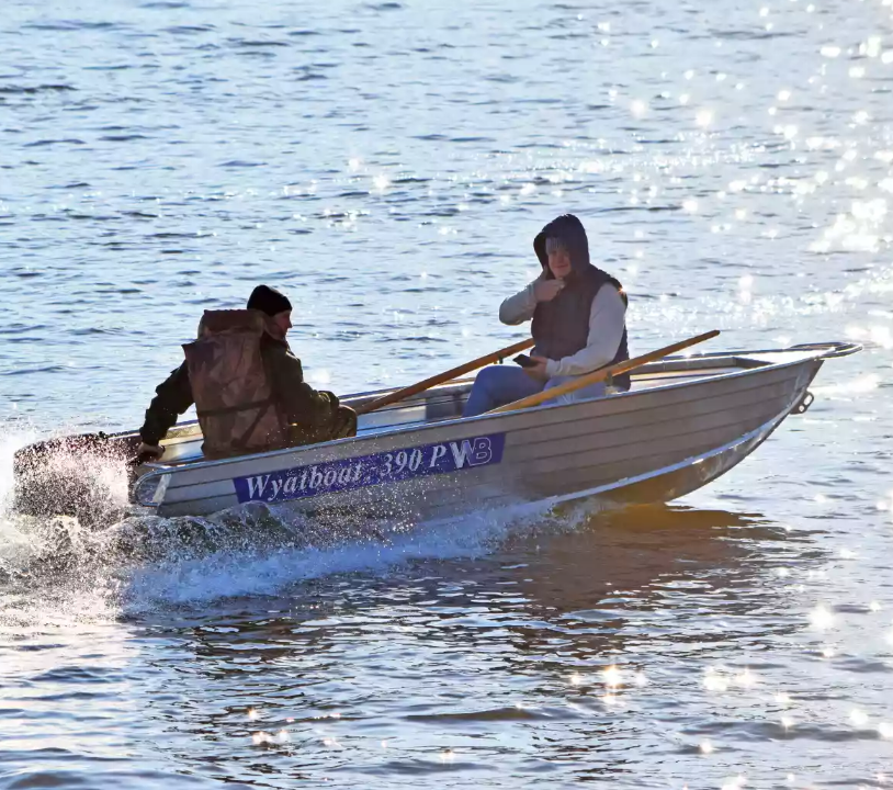 Алюминиевая лодка Wyatboat-390 P в Ростове-на-Дону