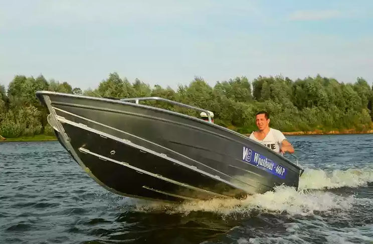 Алюминиевая лодка Wyatboat-460 P в Ростове-на-Дону