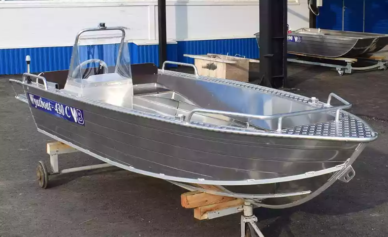 Алюминиевый катер Wyatboat-430 C в Ростове-на-Дону Алюминиевый катер Wyatboat-430 C в Ростове-на-Дону