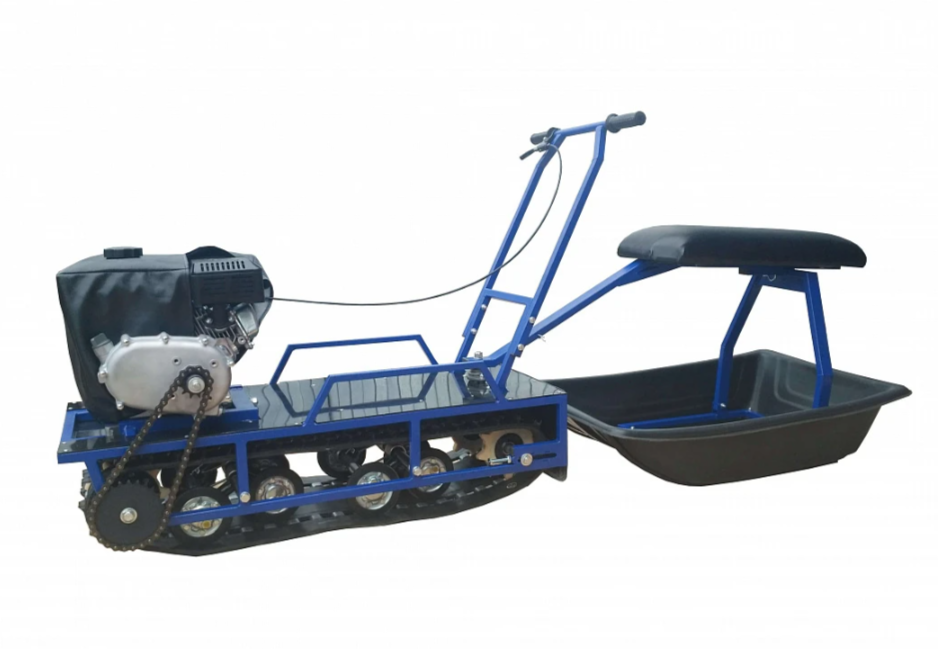 Мотобуксировщик Альбатрос-L 8 с фарой в Ростове-на-Дону