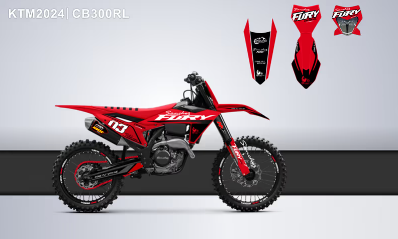 Кроссовый мотоцикл Sanchez Fury CB300RL в Ростове-на-Дону