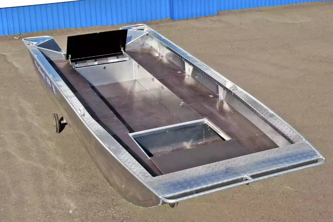 Алюминиевая лодка Wyatboat-490 Jonboat в Ростове-на-Дону