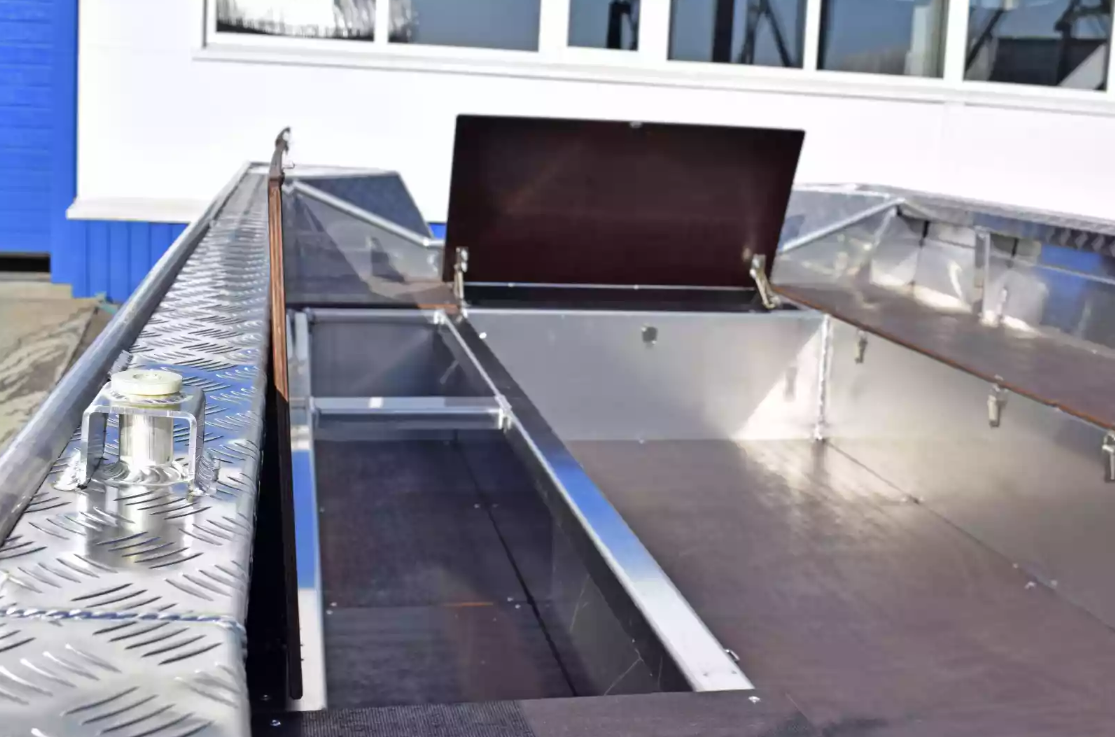 Алюминиевая лодка Wyatboat-490 Jonboat в Ростове-на-Дону