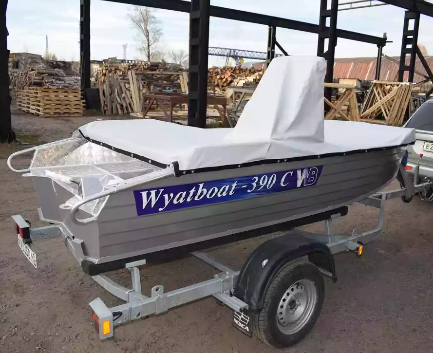 Алюминиевая лодка Wyatboat-390 C в Ростове-на-Дону