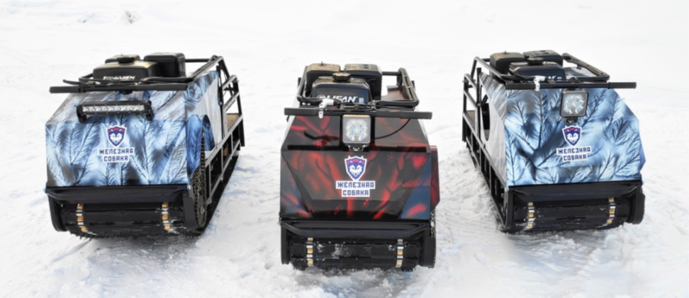 Мотобуксировщик Irondog (Железная собака) M500 15 Камуфляж Охотник в Ростове-на-Дону