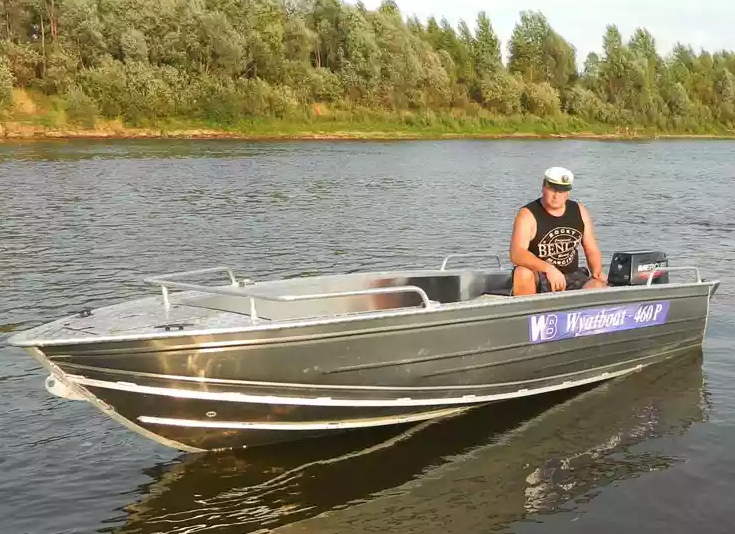 Алюминиевая лодка Wyatboat-460 P в Ростове-на-Дону