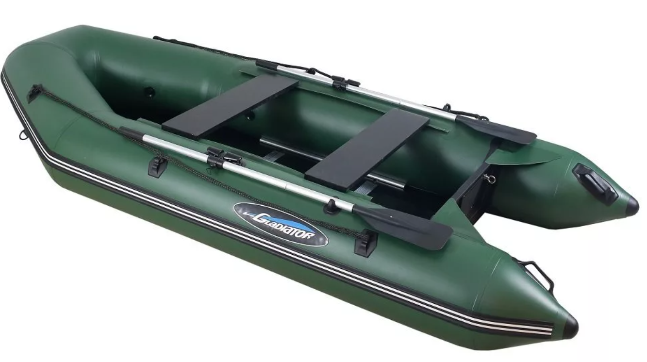МОТОРНО-ГРЕБНАЯ ЛОДКА ПВХ GLADIATOR A 320 ТК С ФАНЕРНЫМ ПОЛОМ в Ростове-на-Дону