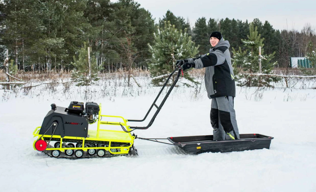 Мотобуксировщик Бурлак ХОЗЯИН-1 (капот ткань) в Ростове-на-Дону