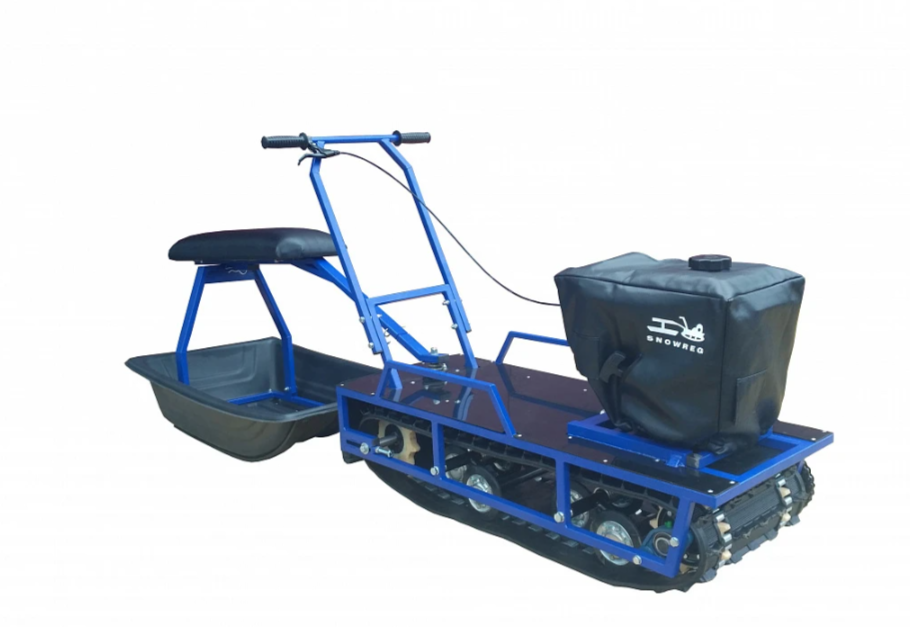 Мотобуксировщик Альбатрос-L 8 с фарой в Ростове-на-Дону