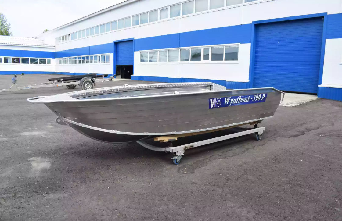 Алюминиевая лодка Wyatboat-390Р Увеличенный борт в Ростове-на-Дону