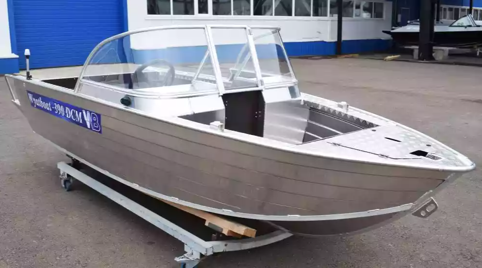 Алюминиевая лодка Wyatboat-390 DCM Увеличенный борт в Ростове-на-Дону