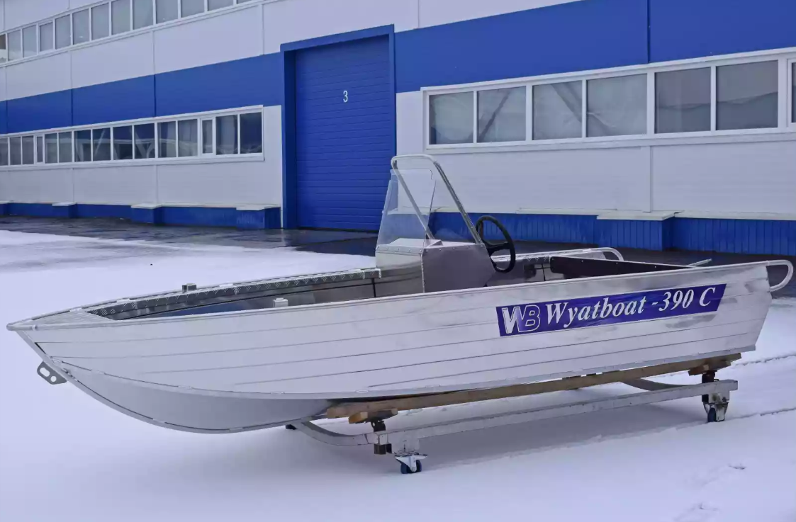 Алюминиевая лодка Wyatboat-390 C в Ростове-на-Дону