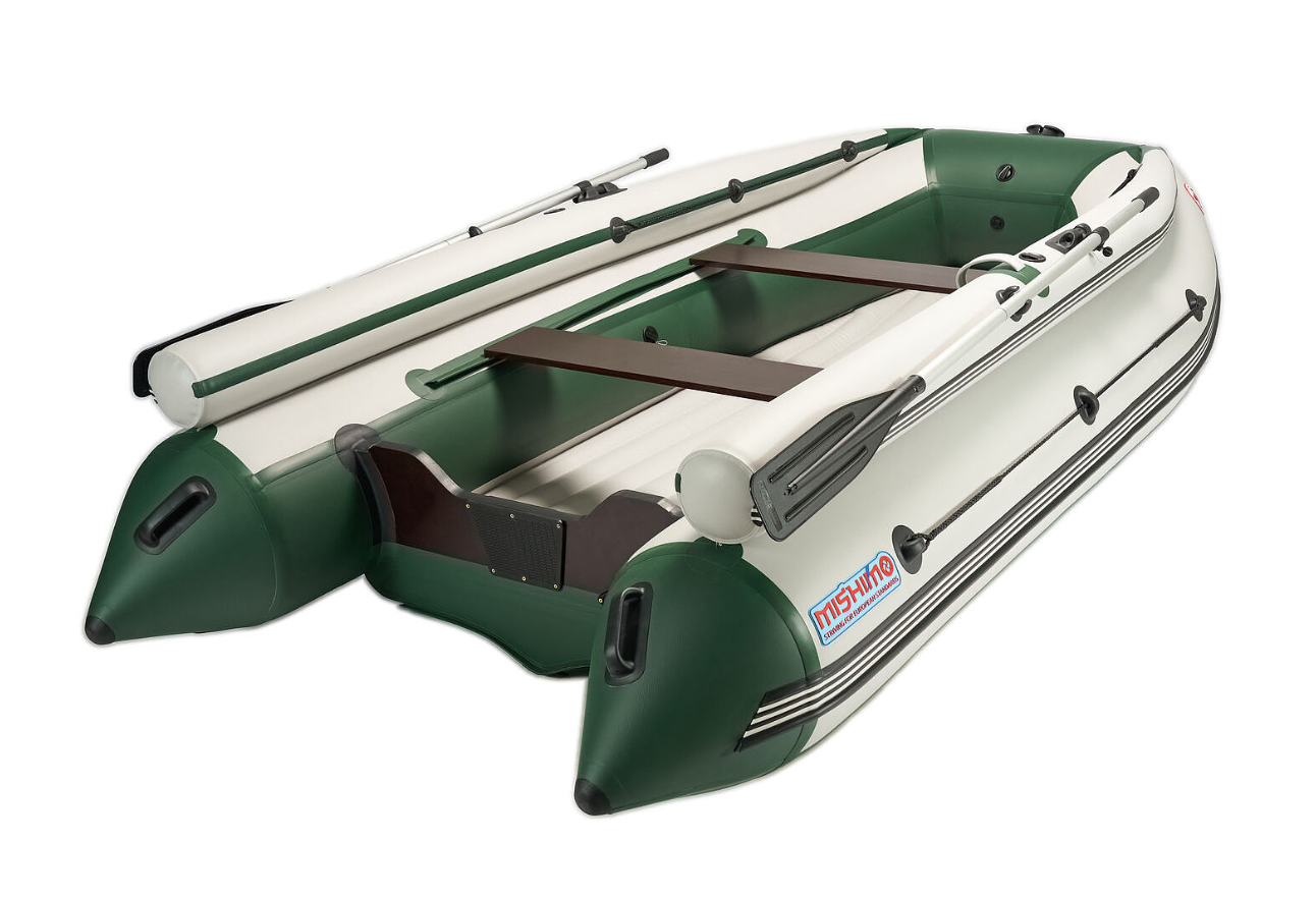 КОМПЛЕКТ ЛОДКА MISHIMO FAMILY LITE 370 + МОТОР 9,9 (15) Л.С. в Ростове-на-Дону