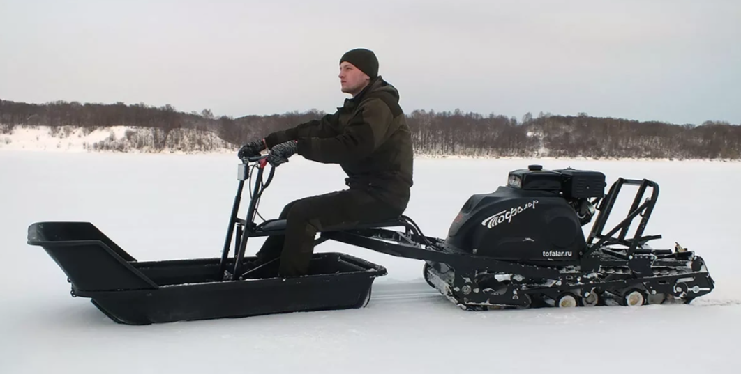 Мотобуксировщик Тофалар 500 с модулем Толкач в Ростове-на-Дону