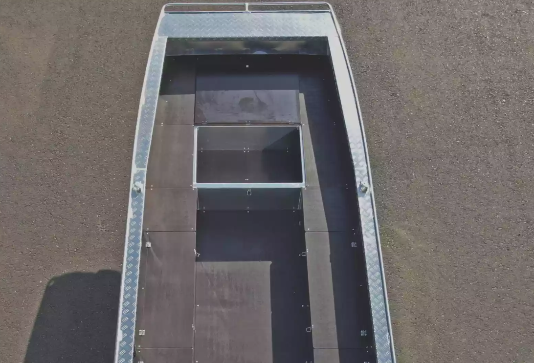 Алюминиевая лодка Wyatboat-490 Jonboat в Ростове-на-Дону