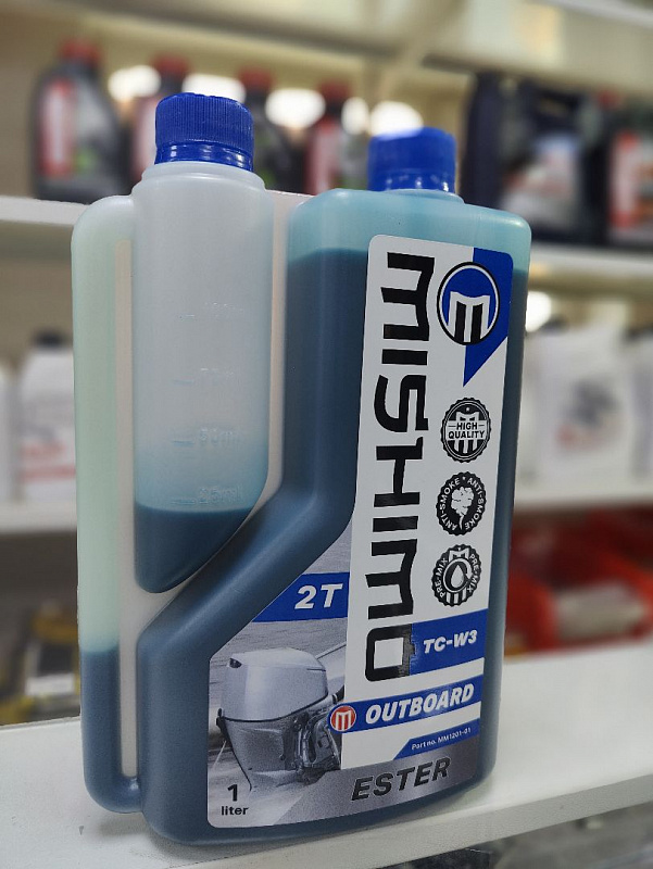 Масло MISHIMO 2T OUTBOARD (ESTER) полусинтетика 1 л в Ростове-на-Дону