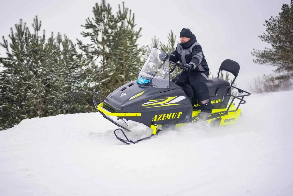 Миниснегоход Бурлак Азимут 20 л.с.  Б/У в Ростове-на-Дону