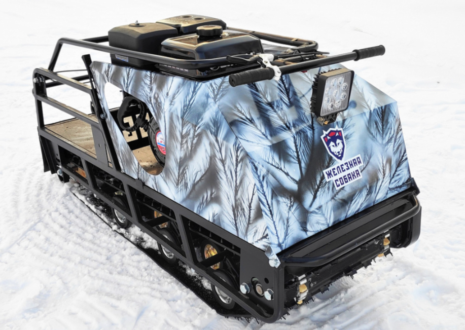 Мотобуксировщик Irondog (Железная собака) M500 15 Камуфляж Охотник в Ростове-на-Дону