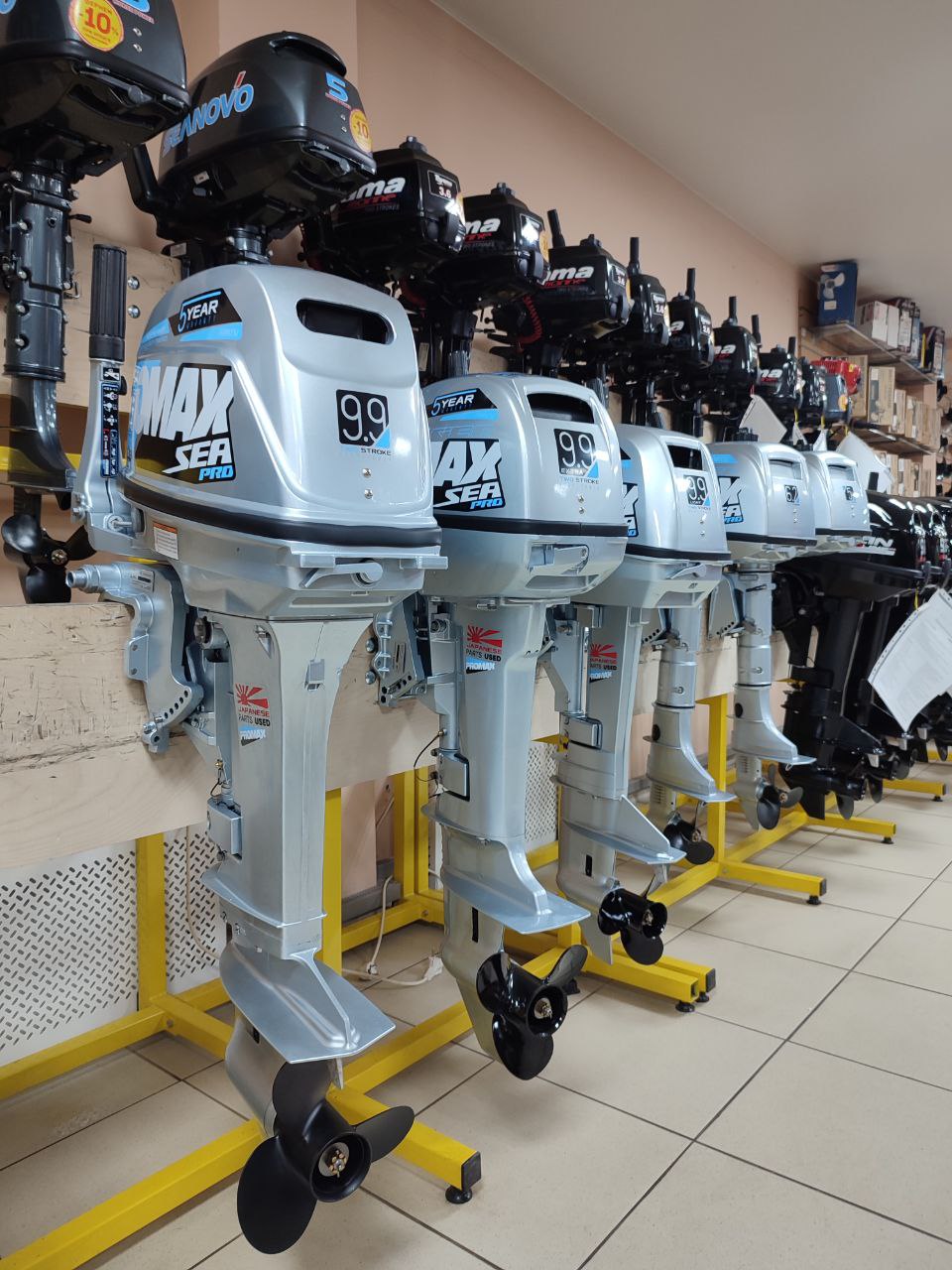 Лодочный мотор PROMAX SP6.2FHS (внешний бак 12 л) в Ростове-на-Дону