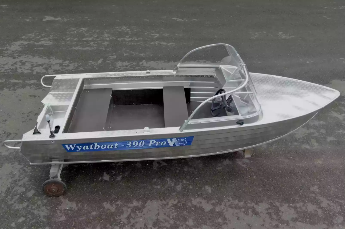 Алюминиевая лодка Wyatboat-390 Pro в Ростове-на-Дону