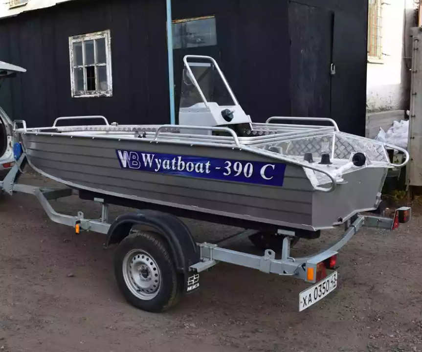 Алюминиевая лодка Wyatboat-390 C в Ростове-на-Дону