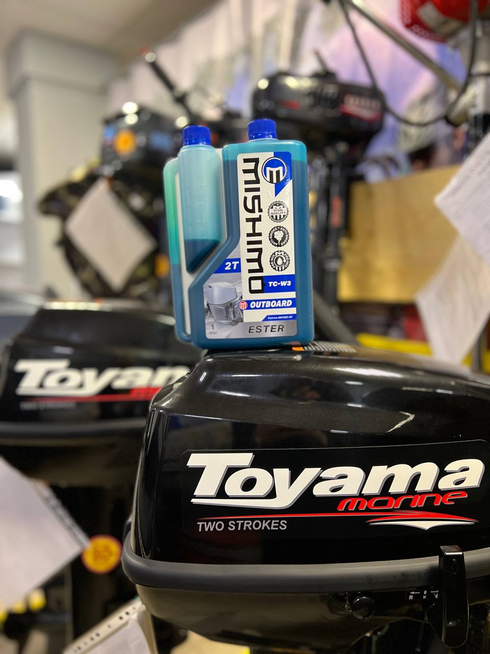 Масло MISHIMO 2T OUTBOARD (ESTER) полусинтетика 1 л в Ростове-на-Дону