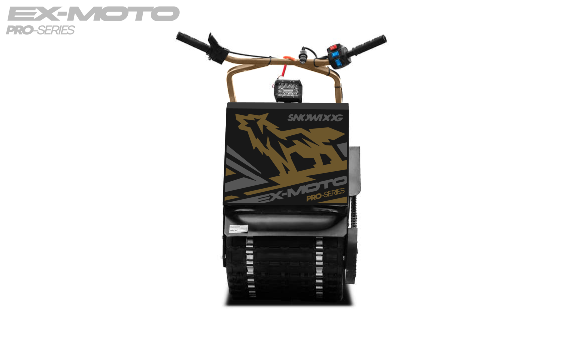 Мотобуксировщик EX-MOTO SNOWDOG S380 8л.с. в Ростове-на-Дону