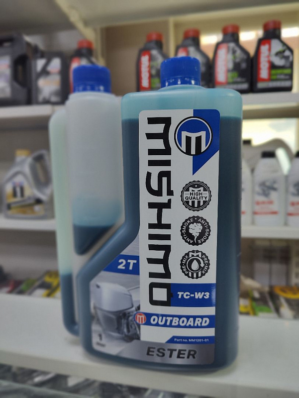 Масло MISHIMO 2T OUTBOARD (ESTER) полусинтетика 1 л в Ростове-на-Дону