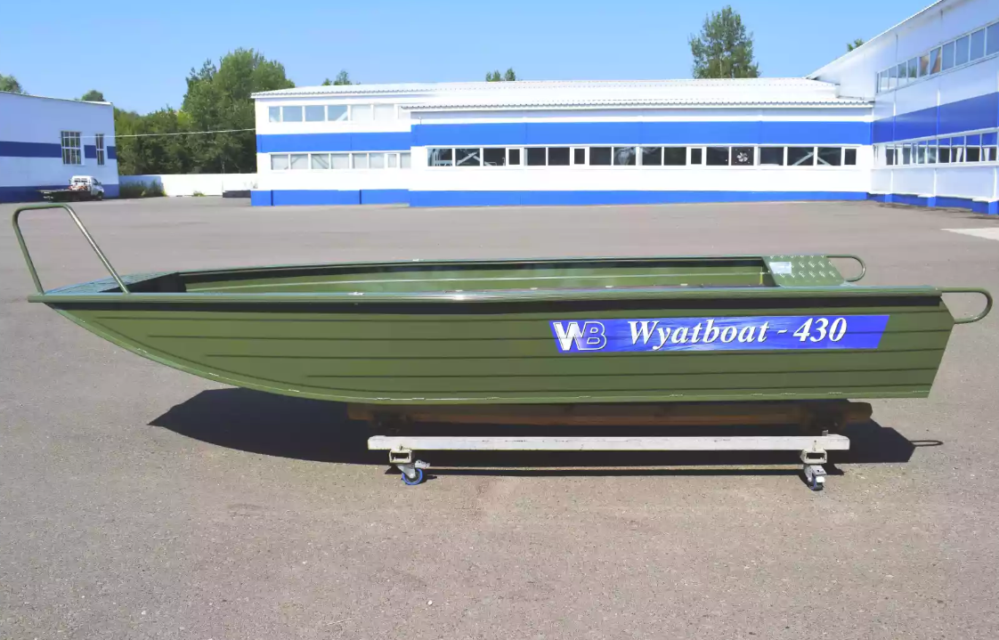 Алюминиевая лодка  Wyatboat-430 Master Fish в Ростове-на-Дону
