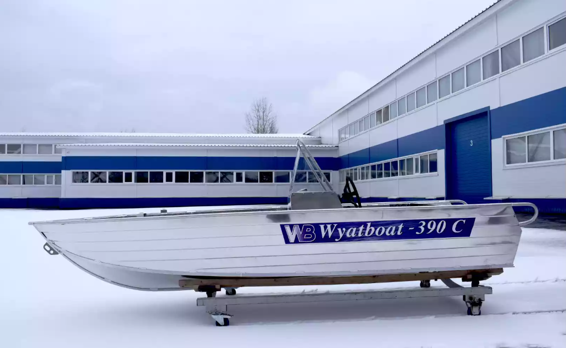 Алюминиевая лодка Wyatboat-390 C в Ростове-на-Дону