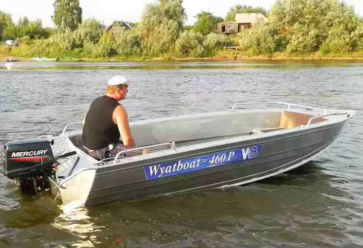 Алюминиевая лодка Wyatboat-460 P в Ростове-на-Дону
