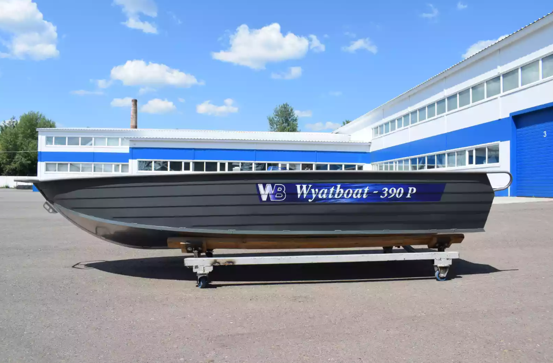 Алюминиевая лодка Wyatboat-390Р Fish в Ростове-на-Дону
