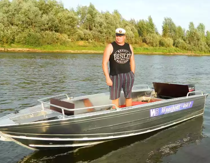 Алюминиевая лодка Wyatboat-460 P в Ростове-на-Дону