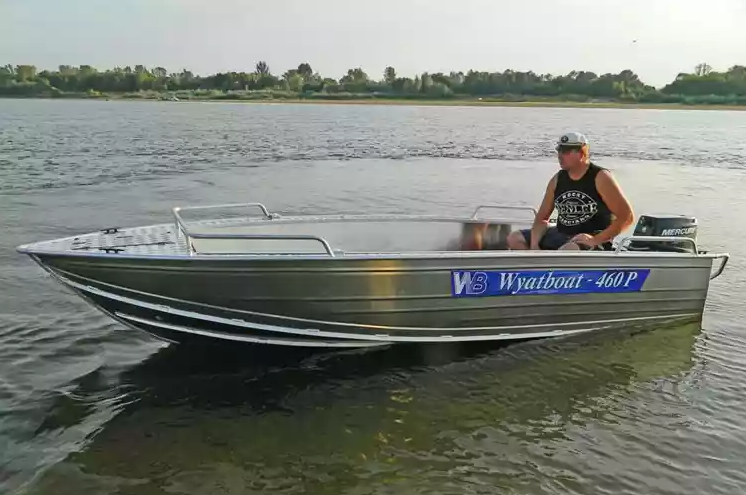Алюминиевая лодка Wyatboat-460 P в Ростове-на-Дону