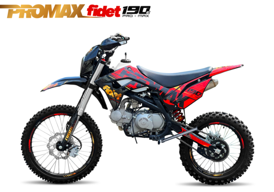 Мотоцикл (питбайк) PROMAX FIDET (ФАЙДЕТ) 190E MAX PRO LUX 19/16 в Ростове-на-Дону