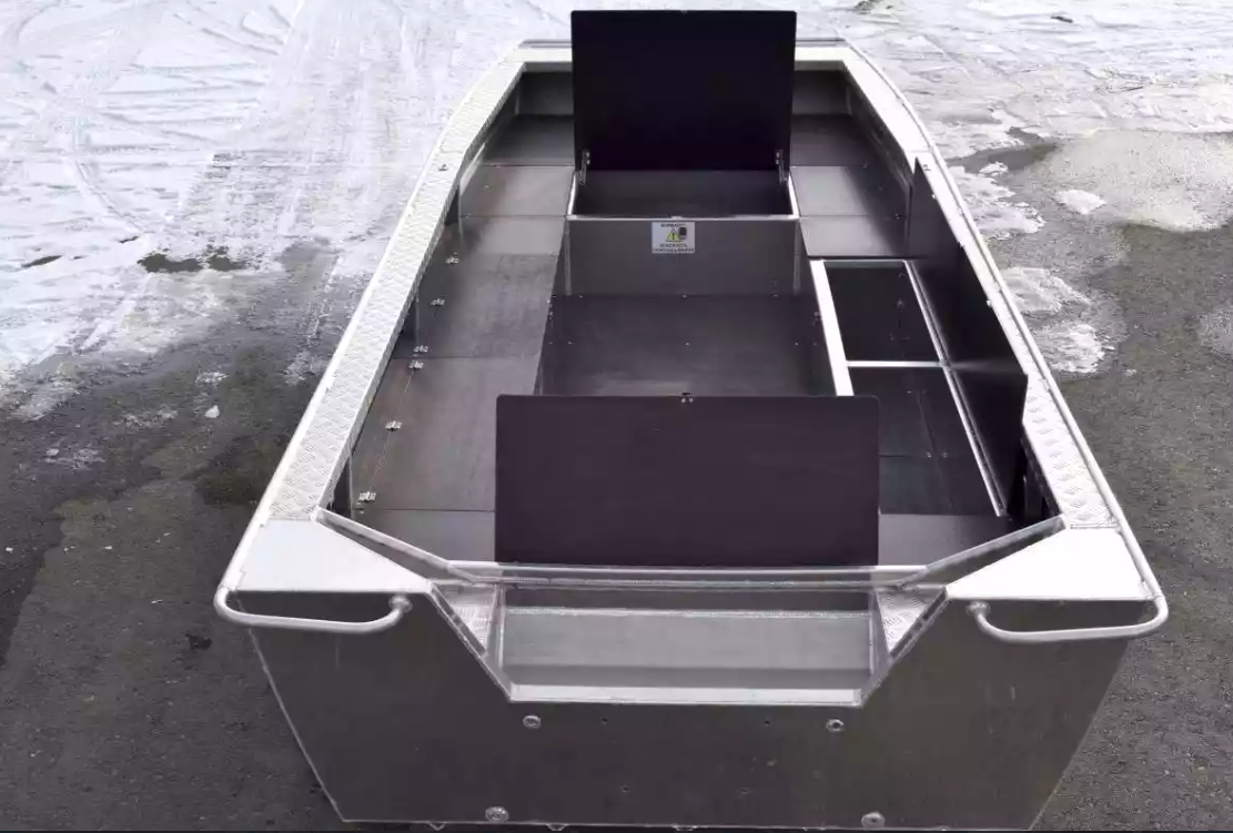 Алюминиевая лодка Wyatboat-490 Jonboat в Ростове-на-Дону