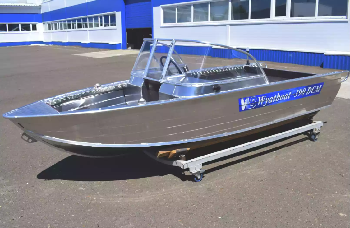 Алюминиевая лодка Wyatboat-390 DCM в Ростове-на-Дону