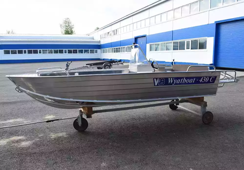 Алюминиевый катер Wyatboat-430 C в Ростове-на-Дону Алюминиевый катер Wyatboat-430 C в Ростове-на-Дону