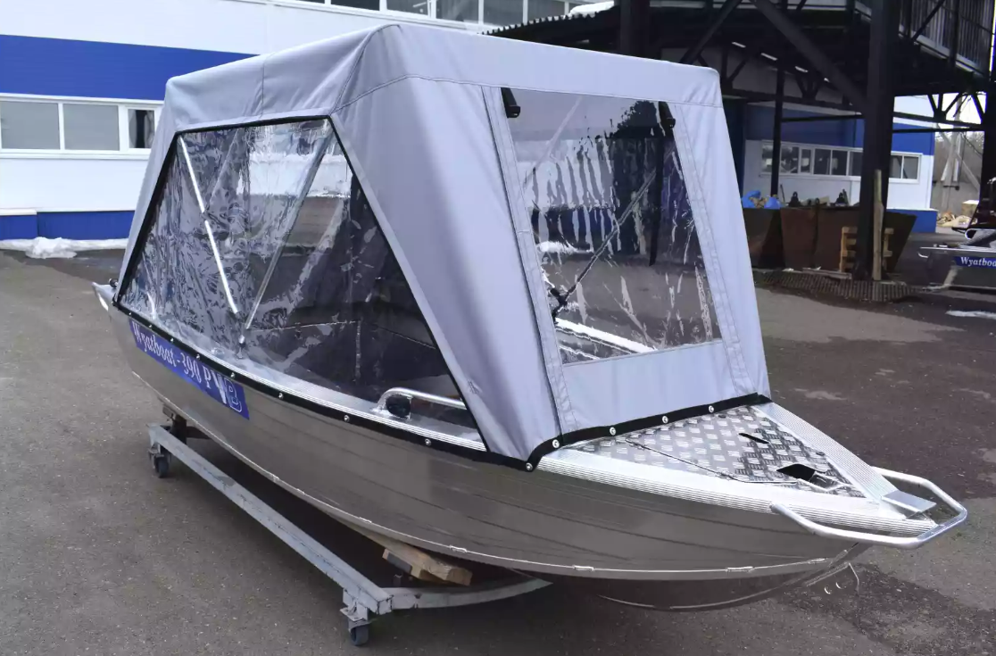 Алюминиевая лодка Wyatboat-390РМ в Ростове-на-Дону