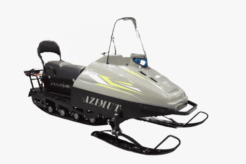 Миниснегоход Бурлак Азимут 20 л.с. , эл.запуск, реверс, тормоз гидравл, капот серый в Ростове-на-Дону