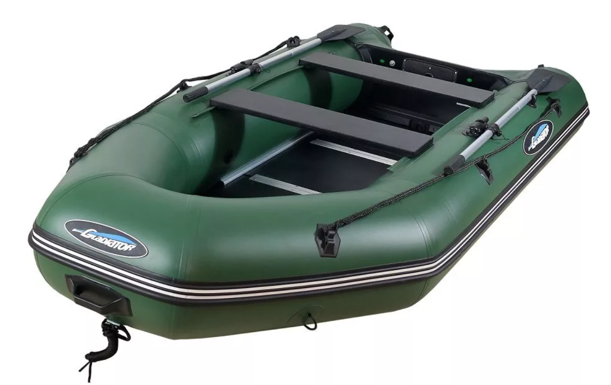 МОТОРНО-ГРЕБНАЯ ЛОДКА ПВХ GLADIATOR A 320 ТК С ФАНЕРНЫМ ПОЛОМ в Ростове-на-Дону