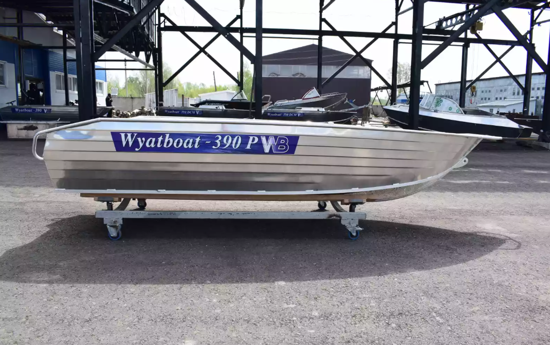 Алюминиевая лодка Wyatboat-390Р Увеличенный борт в Ростове-на-Дону