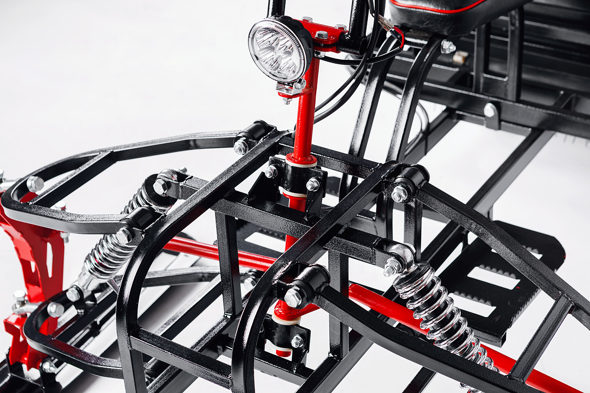 Лыжный модуль IKUDZO TERRAIN с подогревом ручек металлические лыжи в Ростове-на-Дону