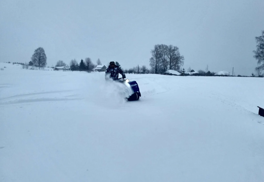 Мотобуксировщик Альбатрос-XLV 9 мини, тележки, 1250 мм в Ростове-на-Дону