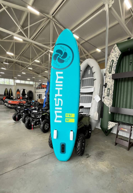 SUP (САП) Доска MISHIMO PRO-MAX Light Teal 11’ (335см) в Ростове-на-Дону