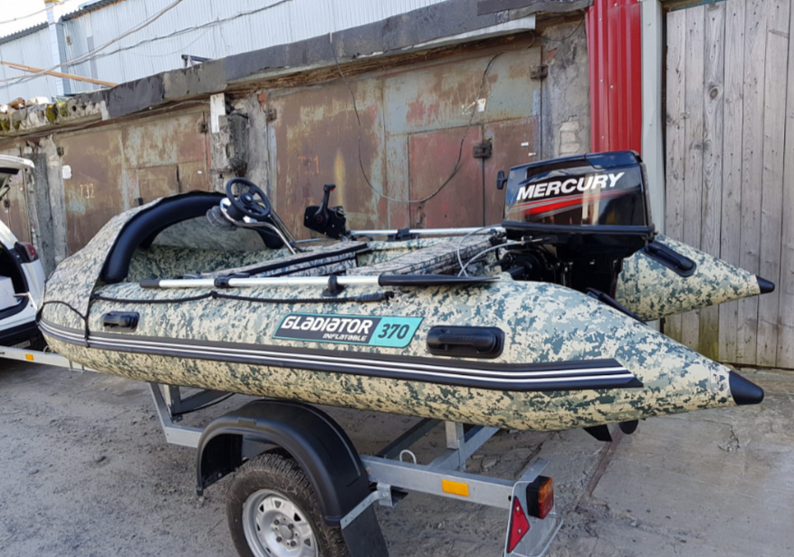 НАДУВНАЯ ЛОДКА GLADIATOR C370AL в Ростове-на-Дону